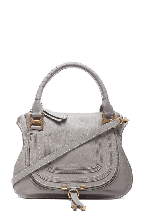 chloe marcie cashmere grey|Chloé Luxury Designer Marcie Bags .